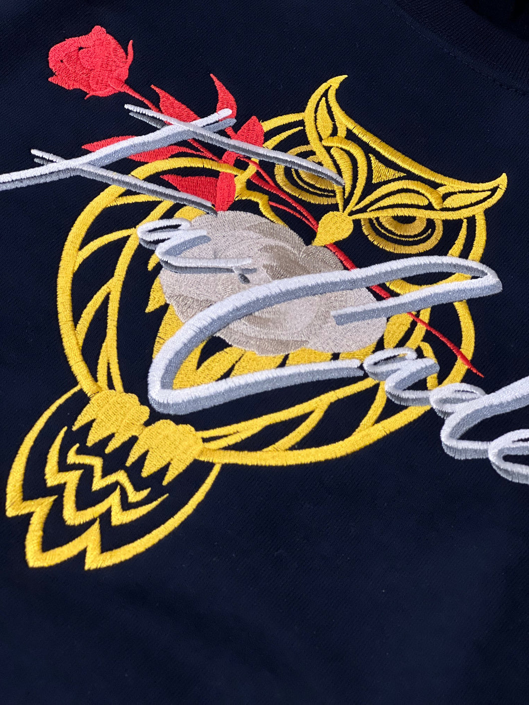 FaCade Brand Owl Navy Sweatshirt